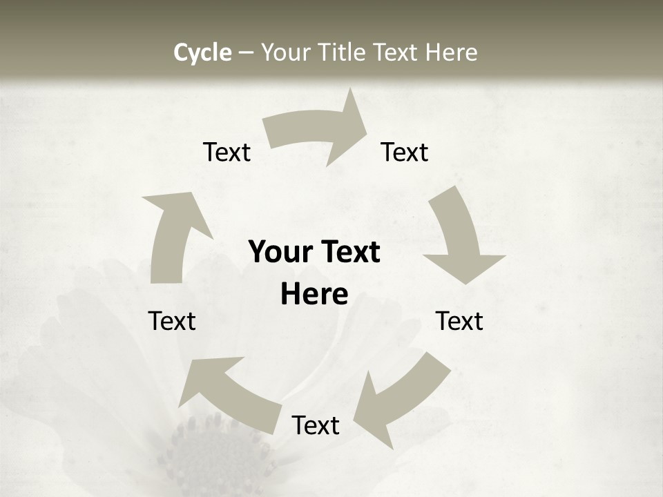Vintage Damaged Brown PowerPoint Template