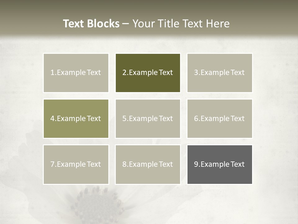 Vintage Damaged Brown PowerPoint Template