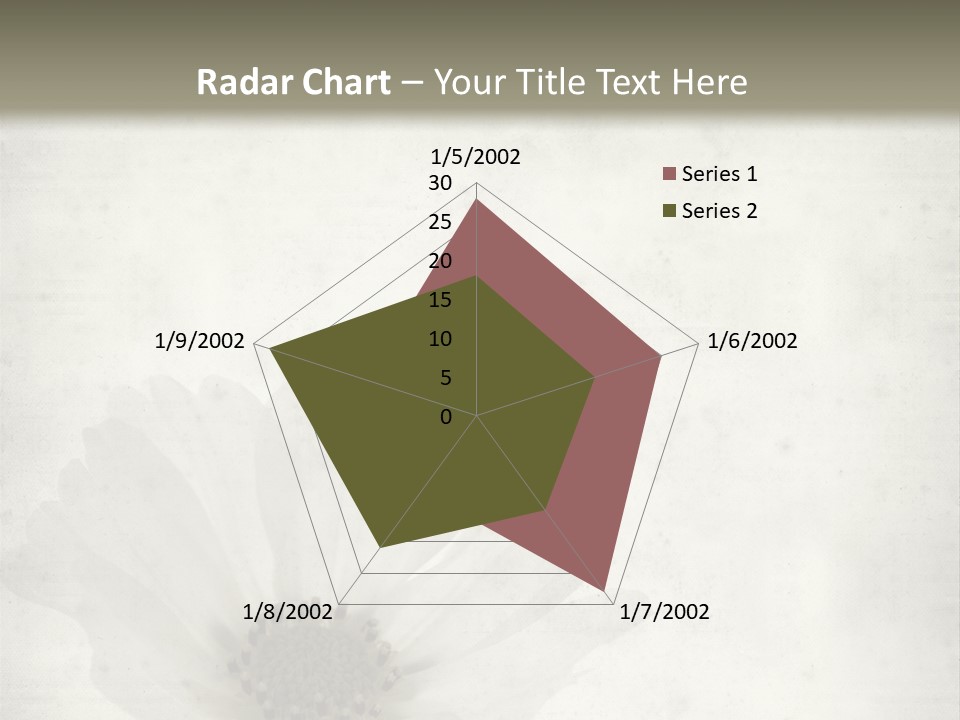 Vintage Damaged Brown PowerPoint Template