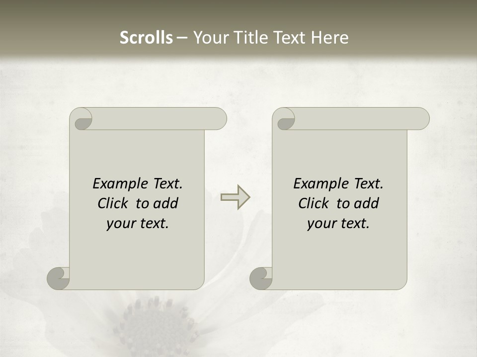 Vintage Damaged Brown PowerPoint Template