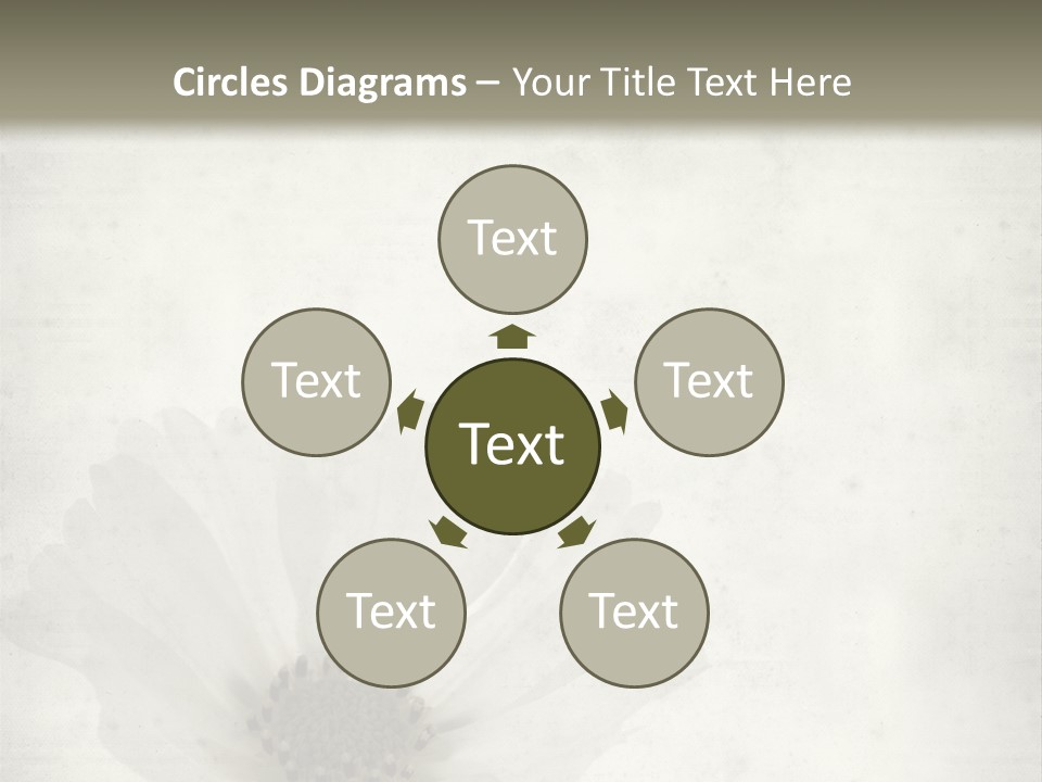 Vintage Damaged Brown PowerPoint Template