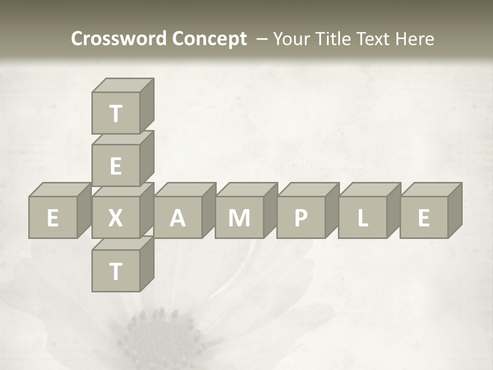 Vintage Damaged Brown PowerPoint Template
