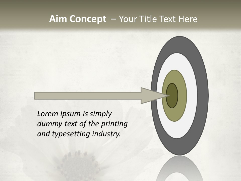 Vintage Damaged Brown PowerPoint Template