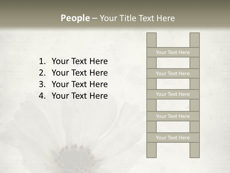 Vintage Damaged Brown PowerPoint Template