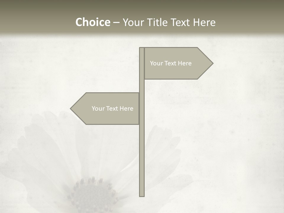 Vintage Damaged Brown PowerPoint Template