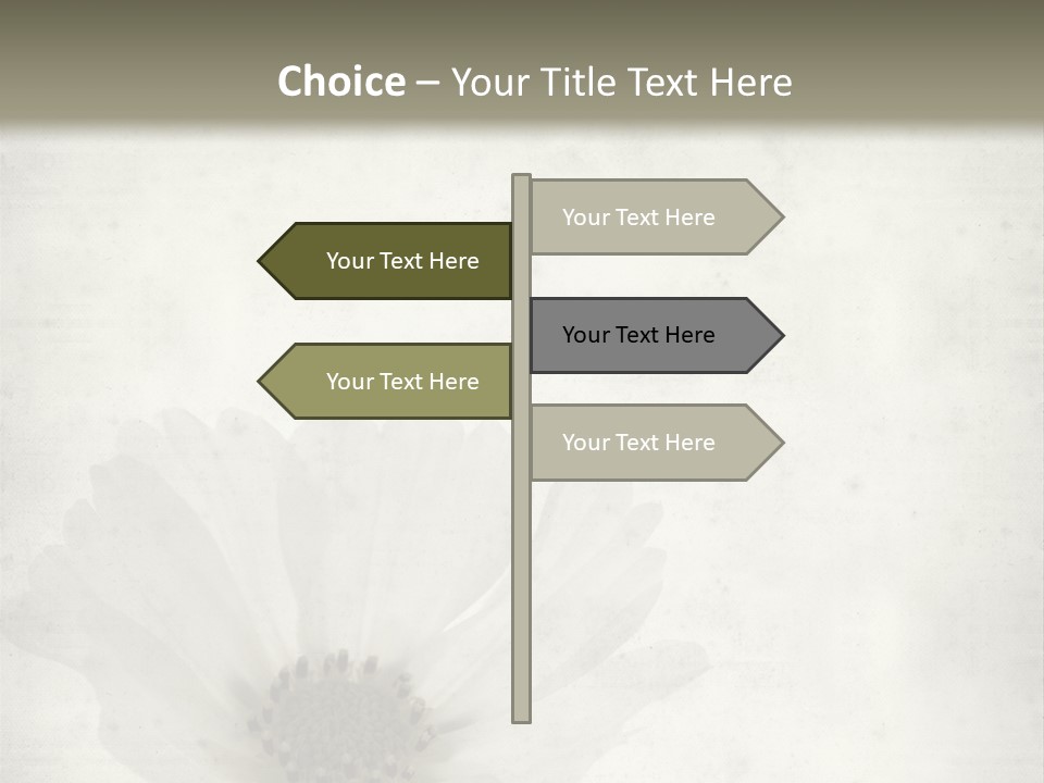 Vintage Damaged Brown PowerPoint Template