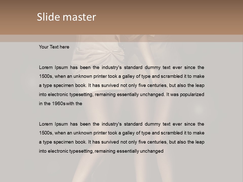 Shoes Beauty Isolated PowerPoint Template