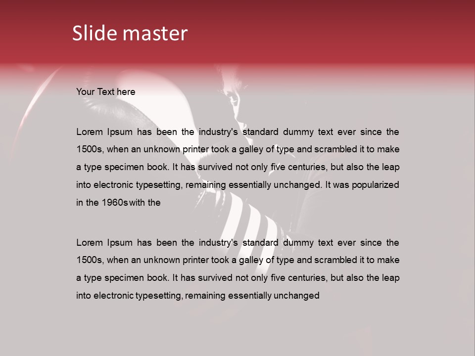 Jeans Young Industrial PowerPoint Template