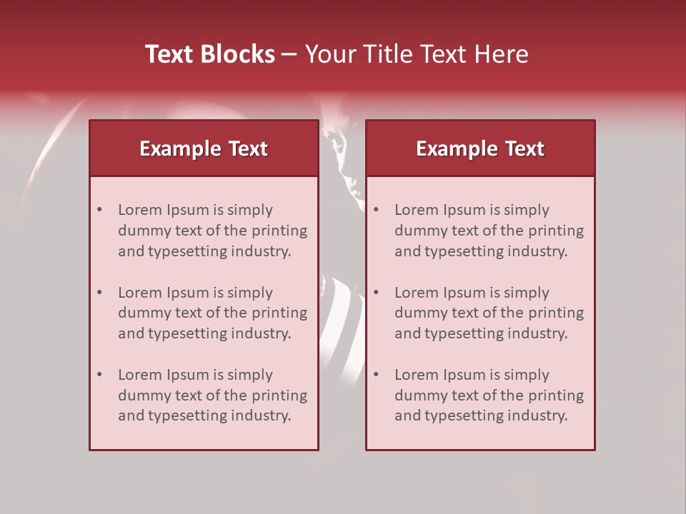 Jeans Young Industrial PowerPoint Template