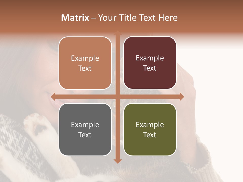 Adorable Animal Portrait PowerPoint Template