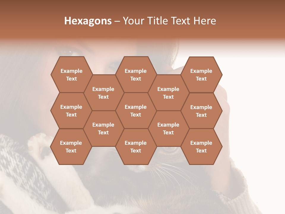 Adorable Animal Portrait PowerPoint Template