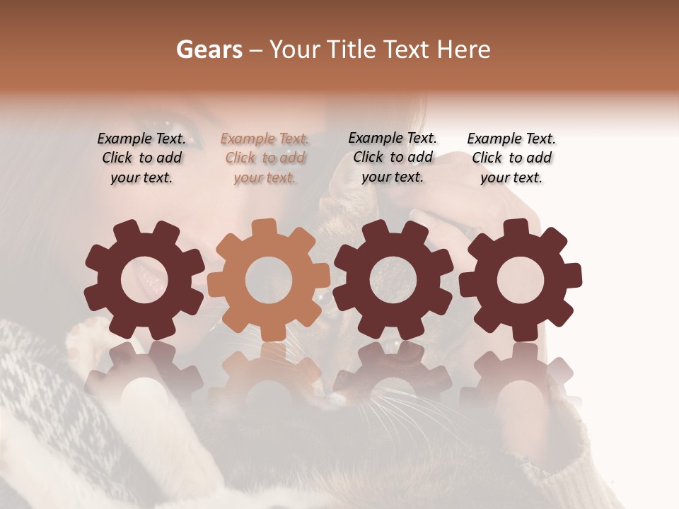 Adorable Animal Portrait PowerPoint Template