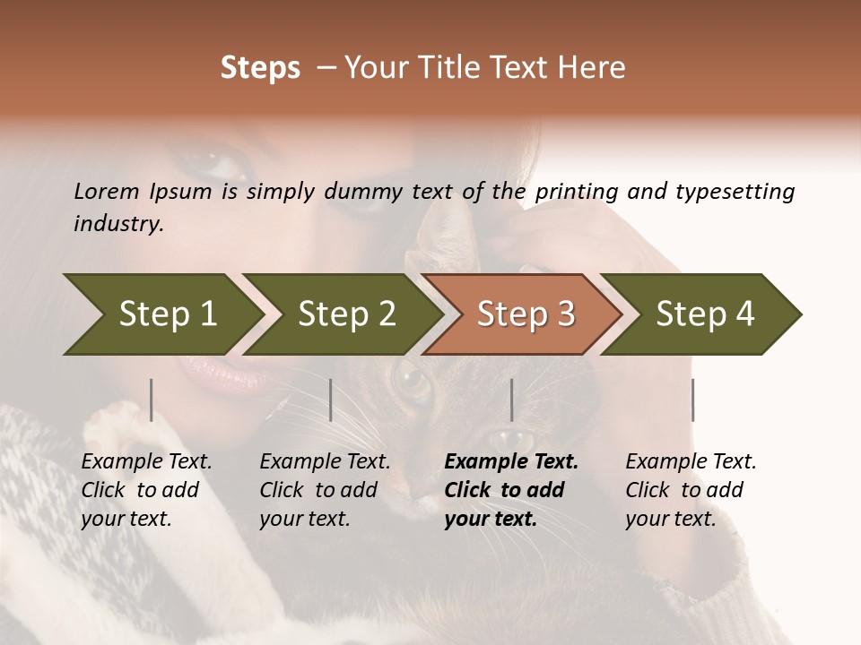 Adorable Animal Portrait PowerPoint Template