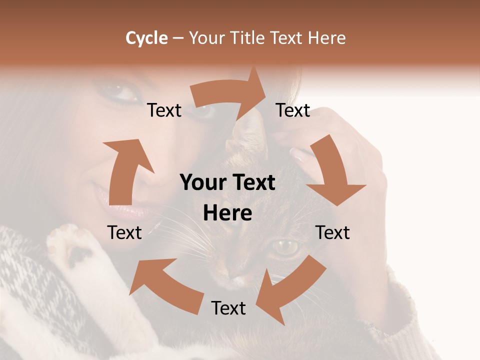 Adorable Animal Portrait PowerPoint Template