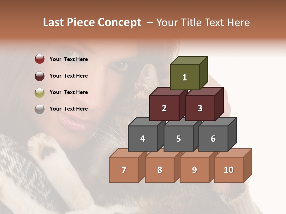 Adorable Animal Portrait PowerPoint Template