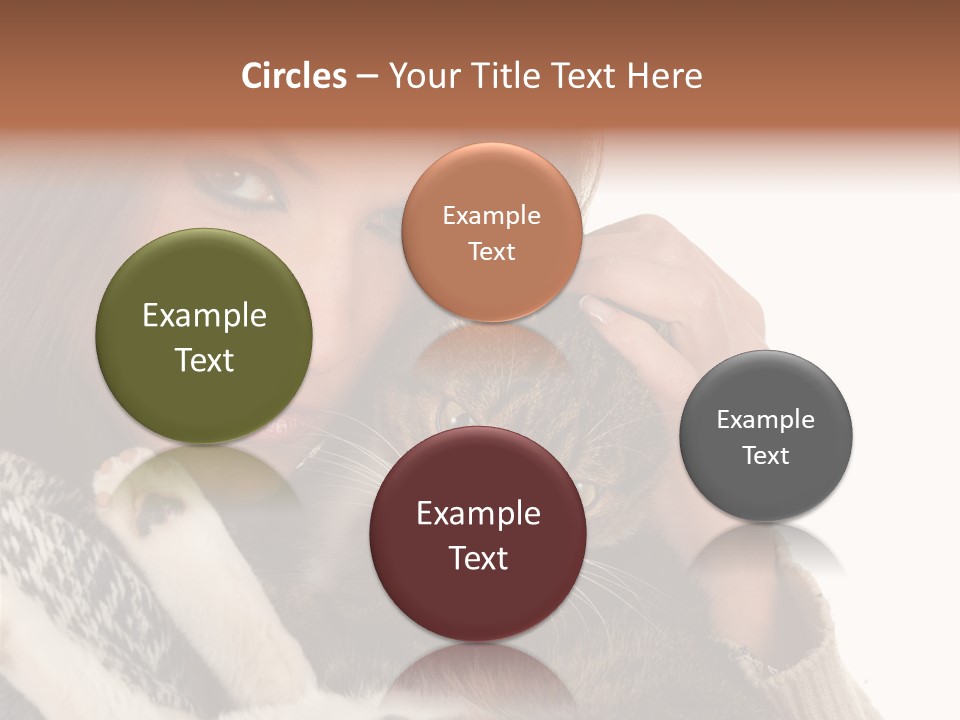 Adorable Animal Portrait PowerPoint Template