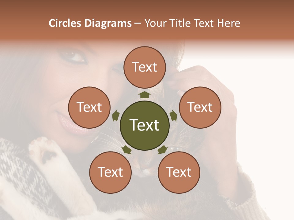 Adorable Animal Portrait PowerPoint Template