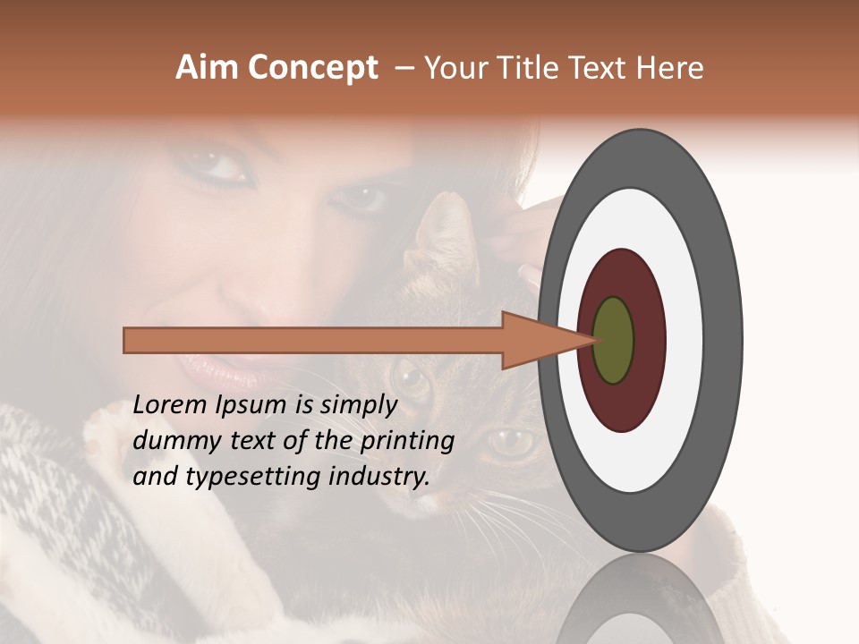 Adorable Animal Portrait PowerPoint Template