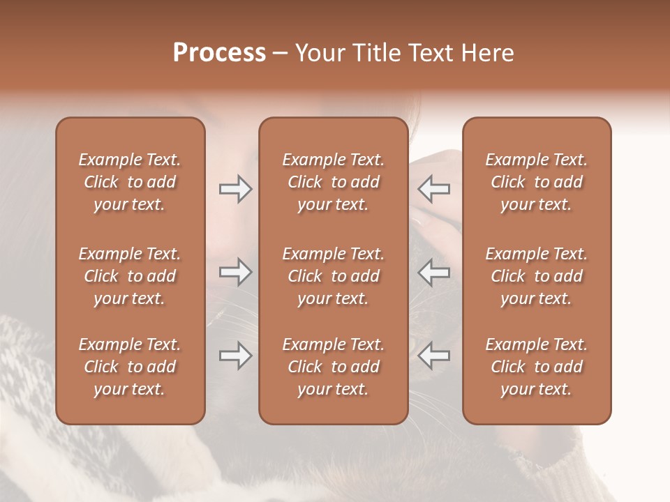 Adorable Animal Portrait PowerPoint Template