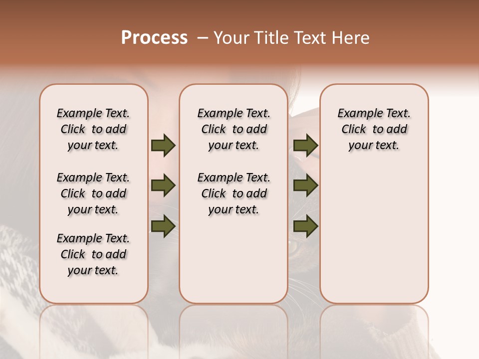 Adorable Animal Portrait PowerPoint Template