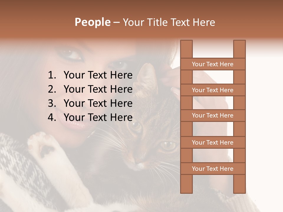 Adorable Animal Portrait PowerPoint Template
