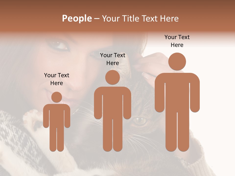 Adorable Animal Portrait PowerPoint Template