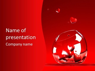 Party Hearts Refreshment PowerPoint Template