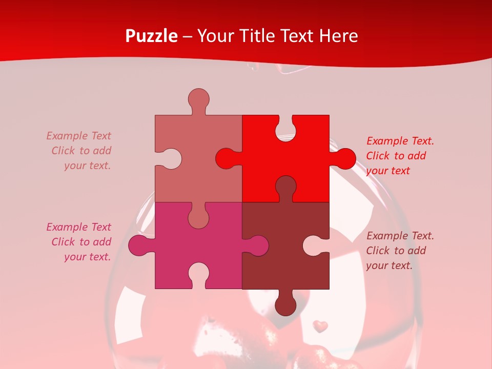 Party Hearts Refreshment PowerPoint Template