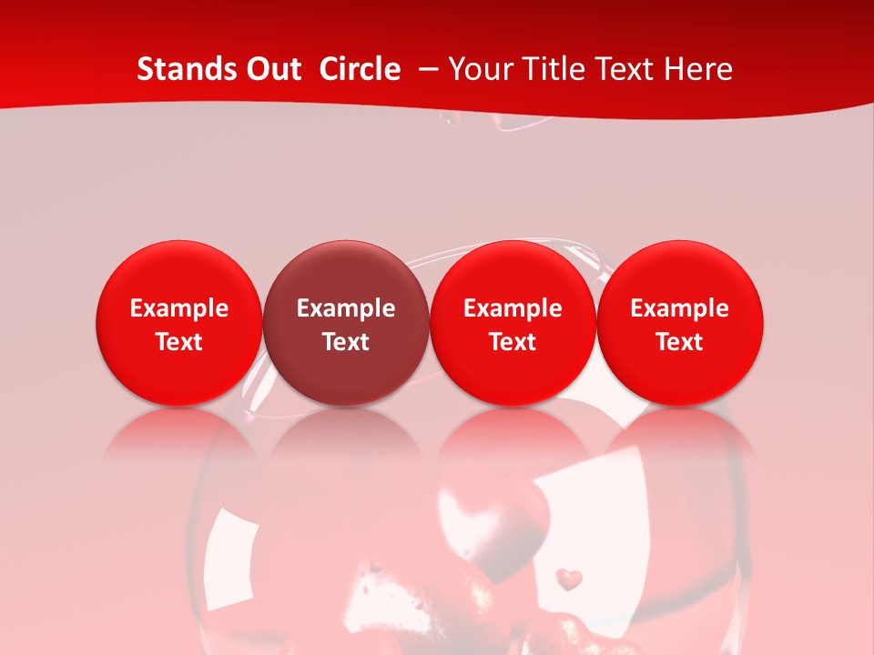 Party Hearts Refreshment PowerPoint Template