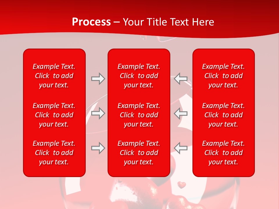 Party Hearts Refreshment PowerPoint Template