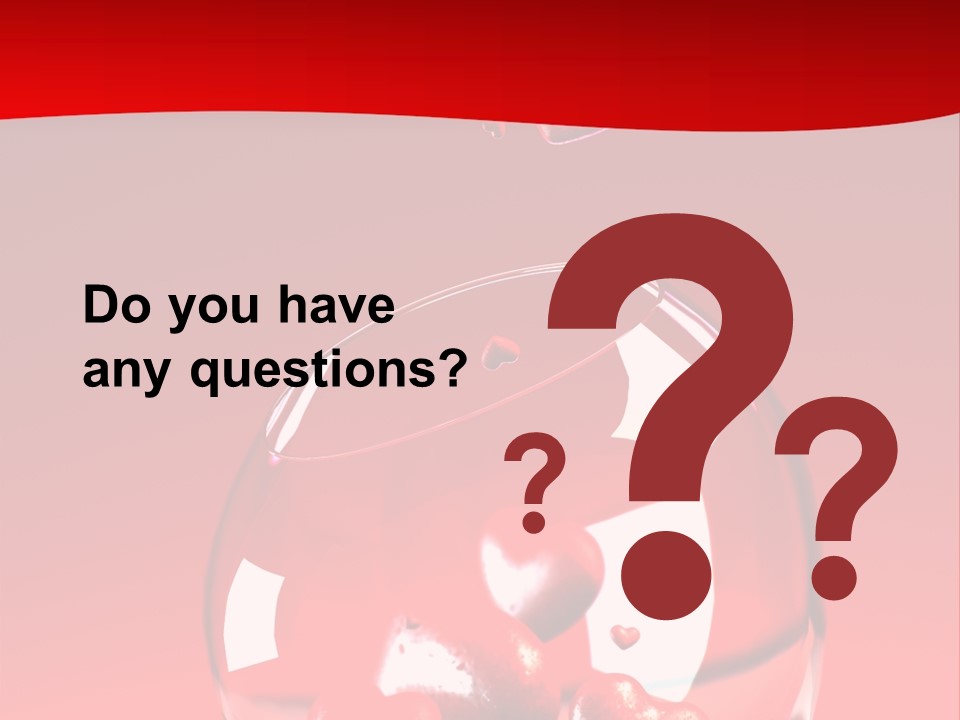 Party Hearts Refreshment PowerPoint Template