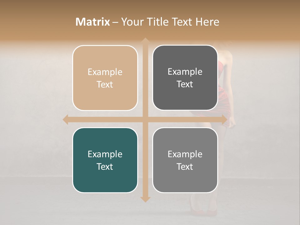 Beauty Body Dress PowerPoint Template