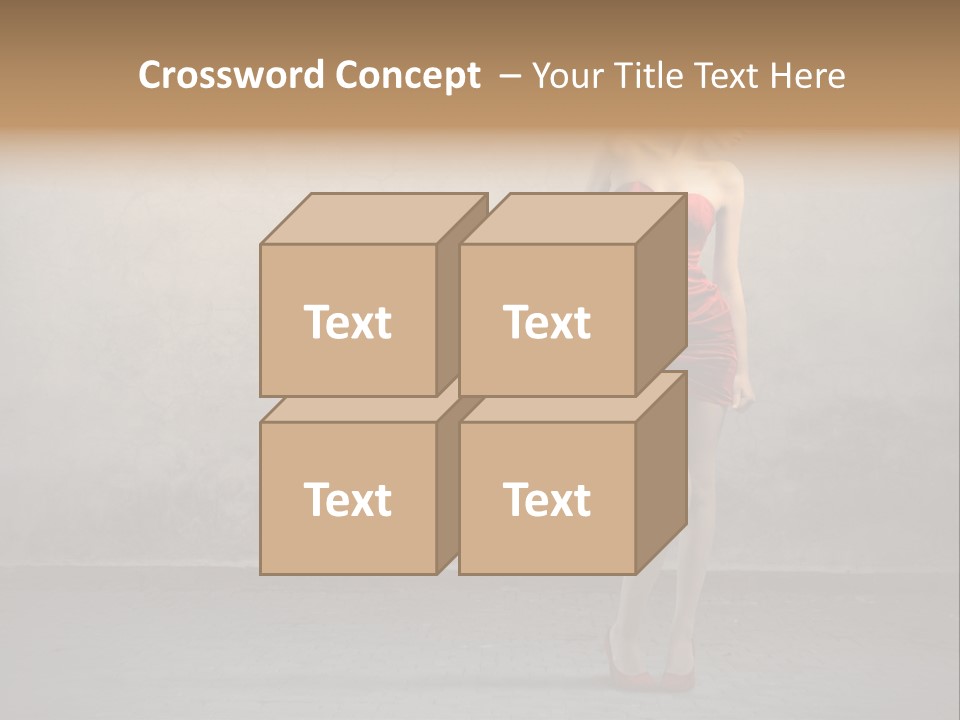 Beauty Body Dress PowerPoint Template