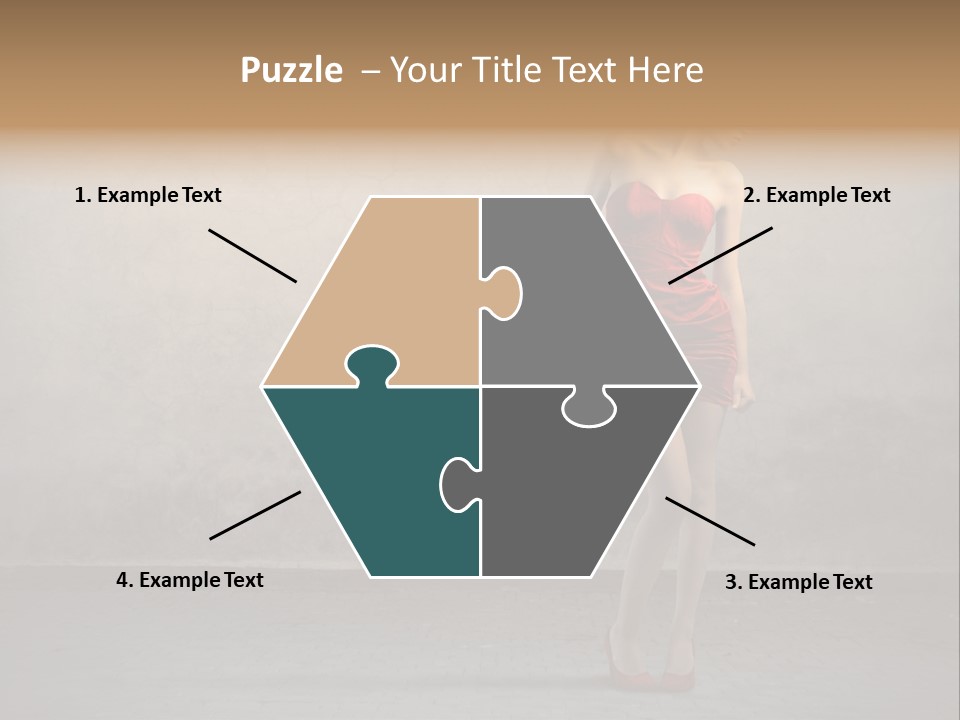 Beauty Body Dress PowerPoint Template