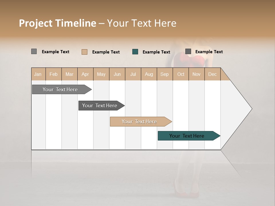 Beauty Body Dress PowerPoint Template