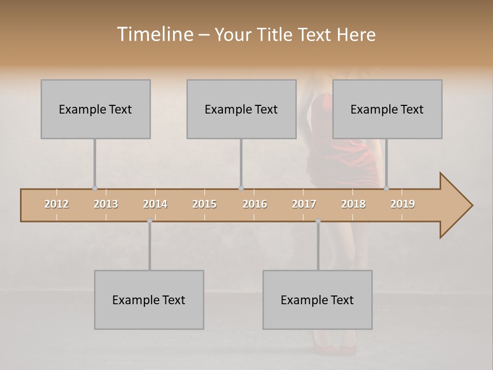 Beauty Body Dress PowerPoint Template