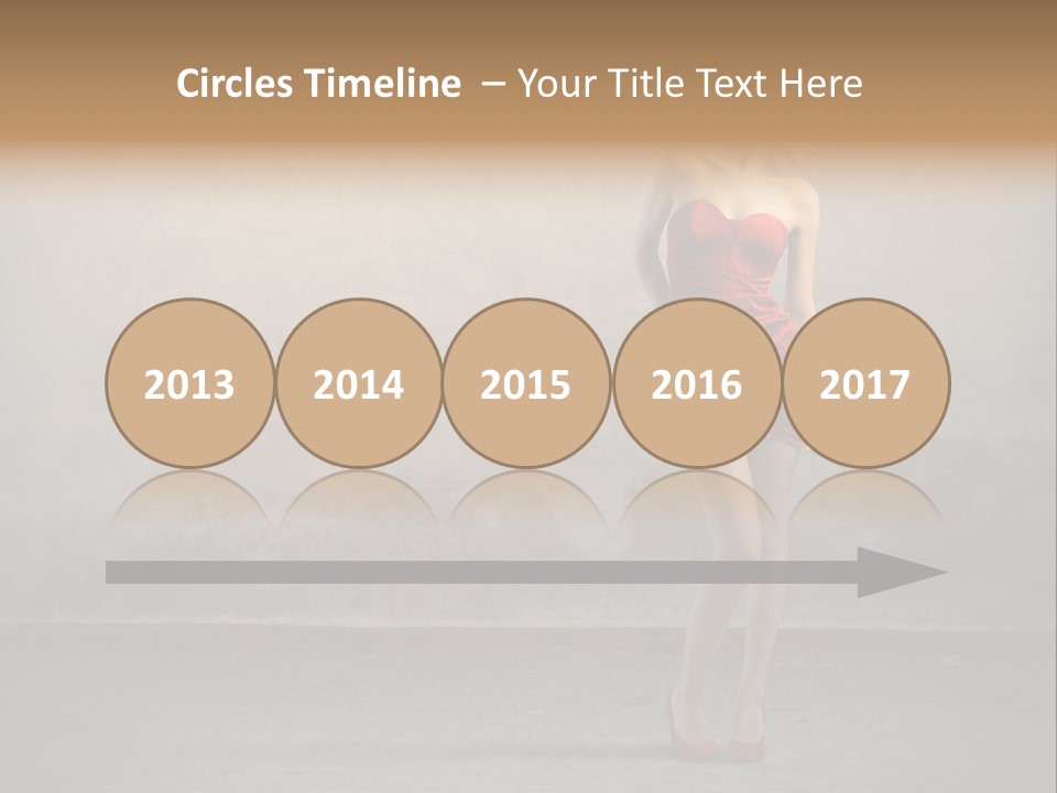 Beauty Body Dress PowerPoint Template