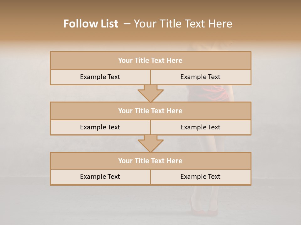Beauty Body Dress PowerPoint Template
