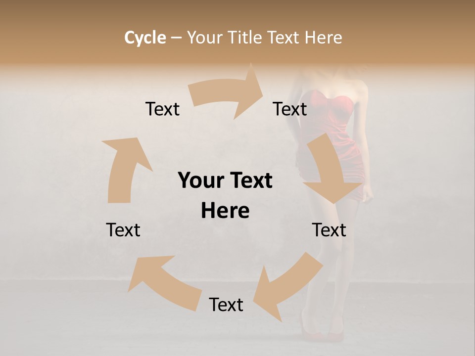 Beauty Body Dress PowerPoint Template