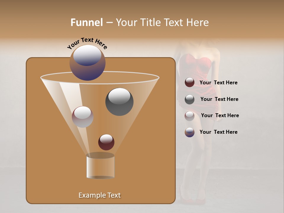 Beauty Body Dress PowerPoint Template