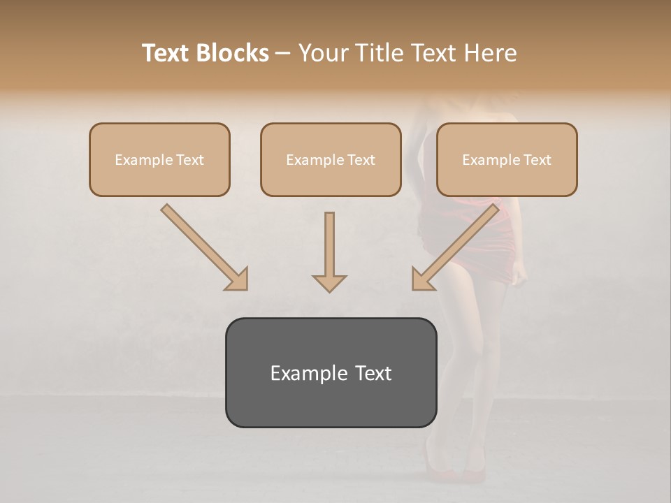Beauty Body Dress PowerPoint Template