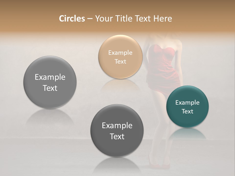 Beauty Body Dress PowerPoint Template