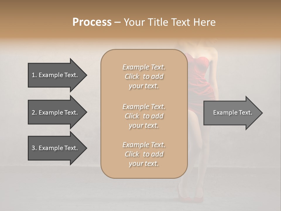 Beauty Body Dress PowerPoint Template