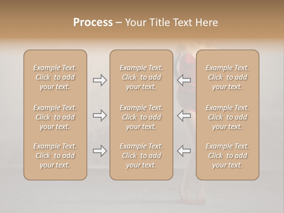 Beauty Body Dress PowerPoint Template