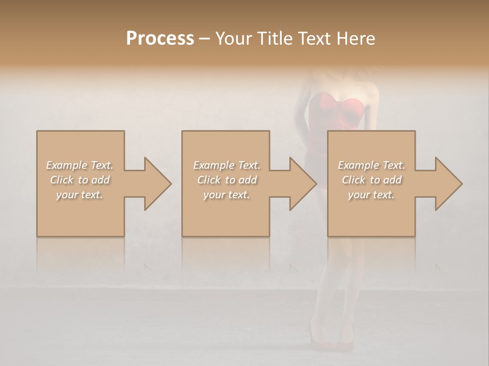 Beauty Body Dress PowerPoint Template