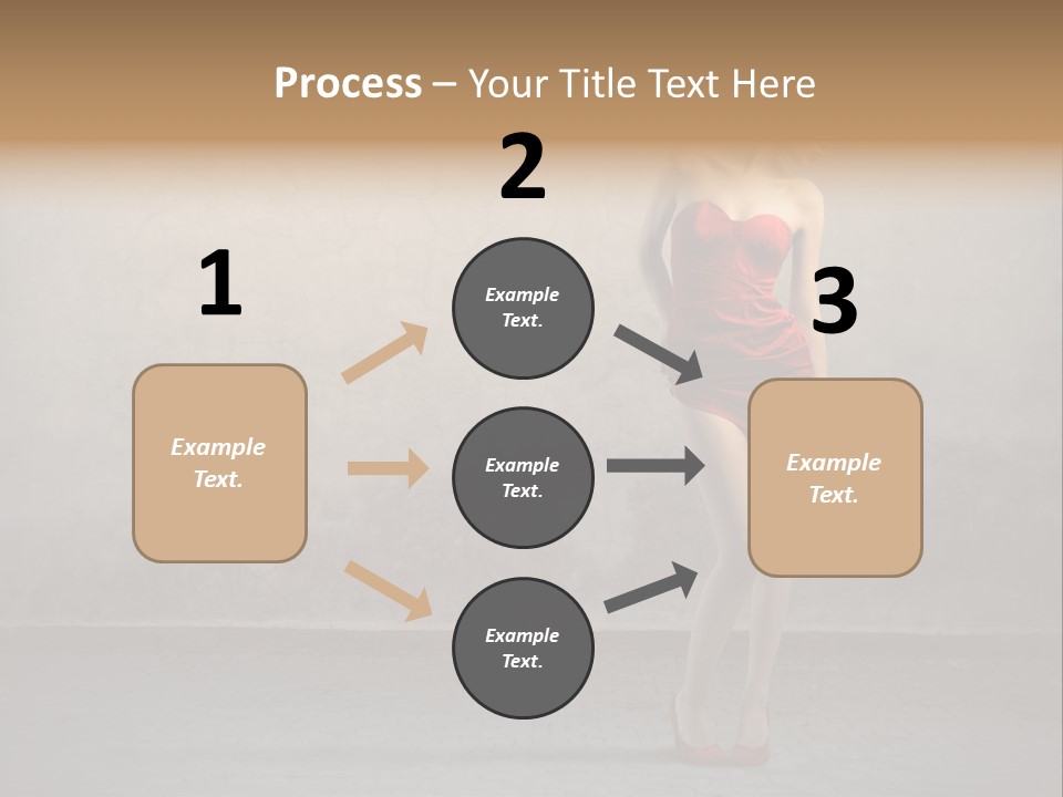 Beauty Body Dress PowerPoint Template