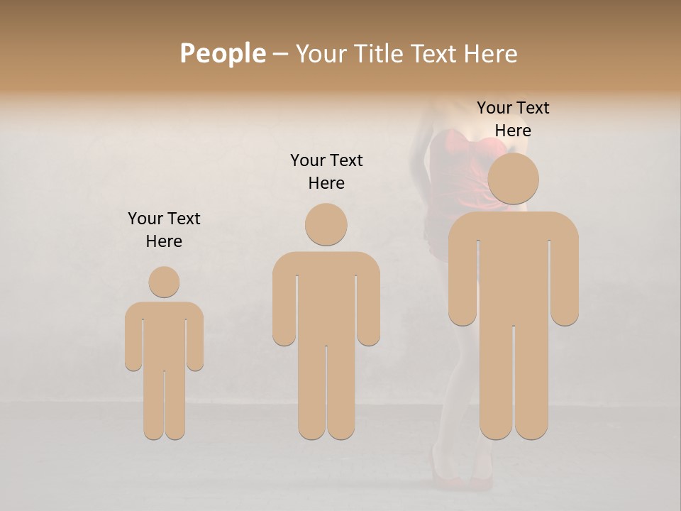 Beauty Body Dress PowerPoint Template