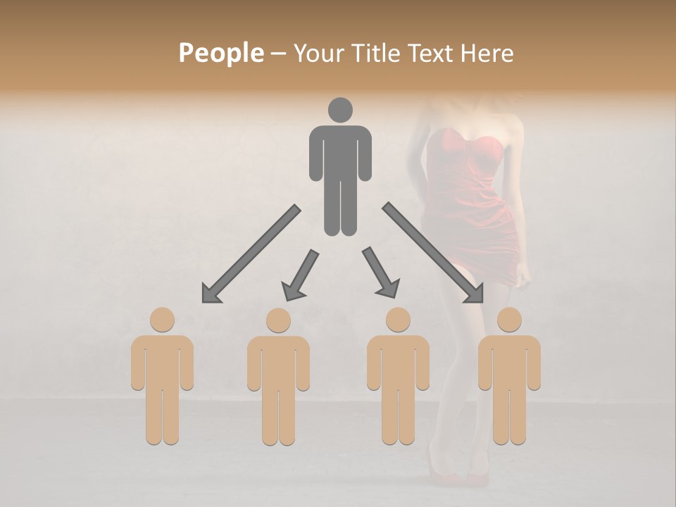 Beauty Body Dress PowerPoint Template