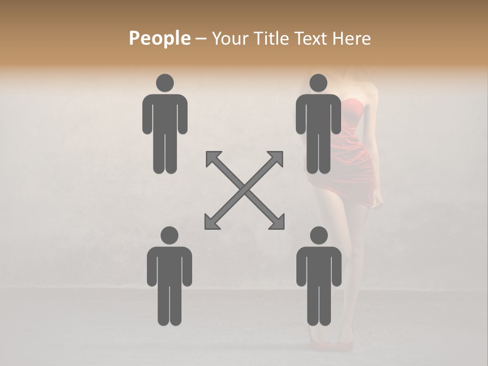 Beauty Body Dress PowerPoint Template