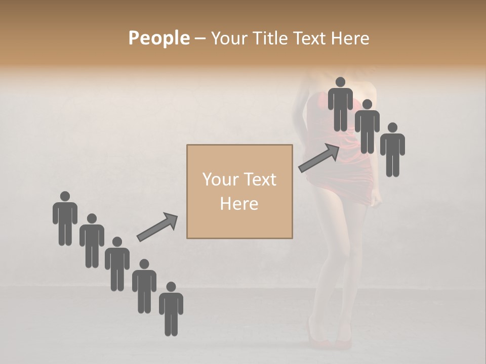 Beauty Body Dress PowerPoint Template